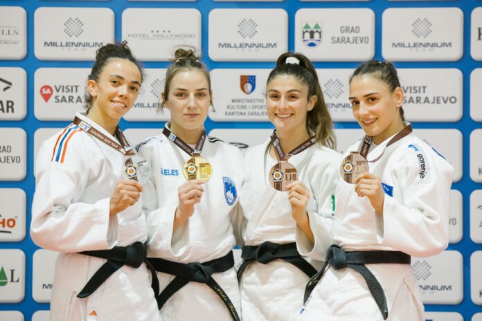 Nika Tomc listened to her coach and struck gold again in Sarajevo