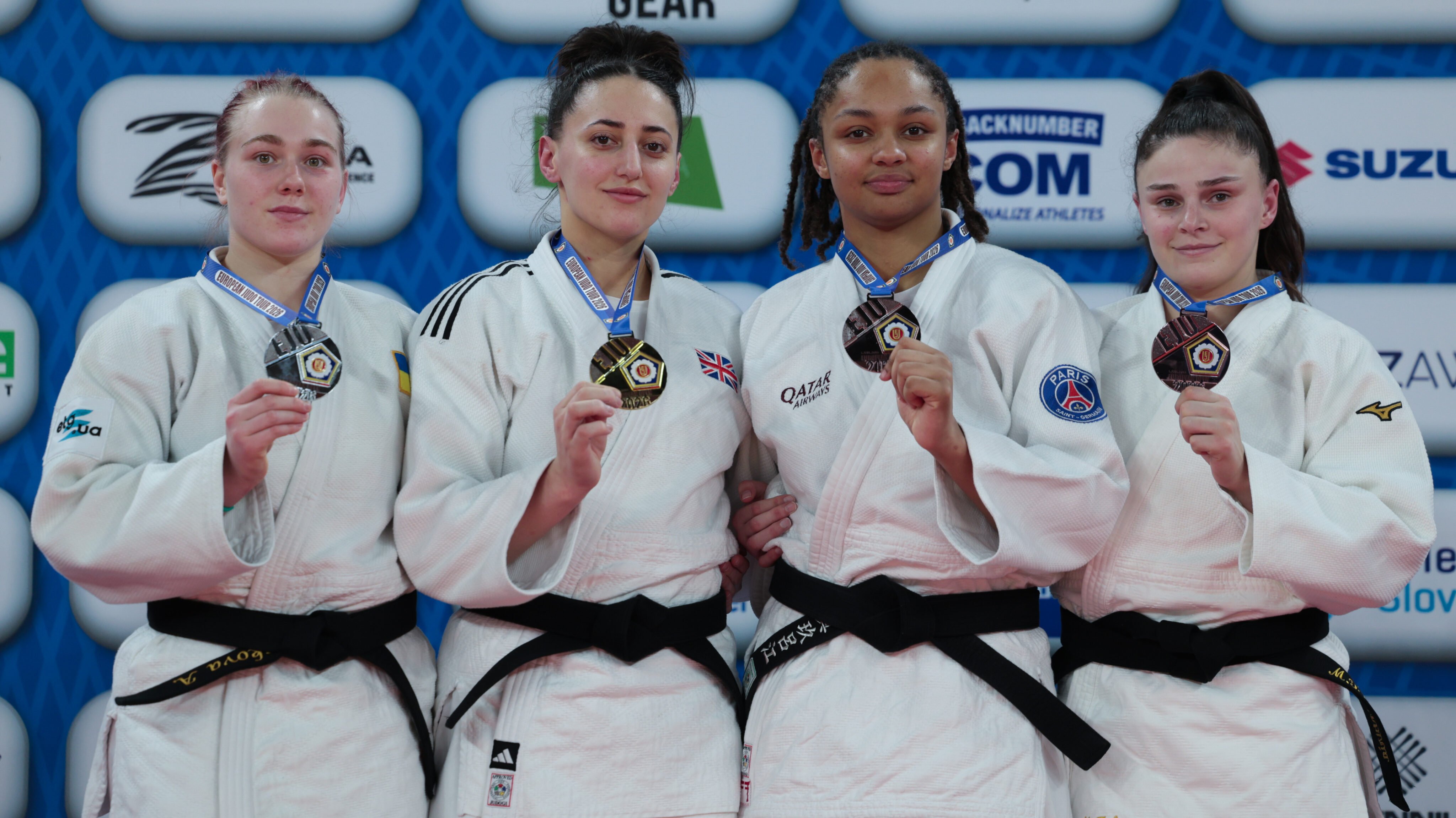 Podium -78kg category 