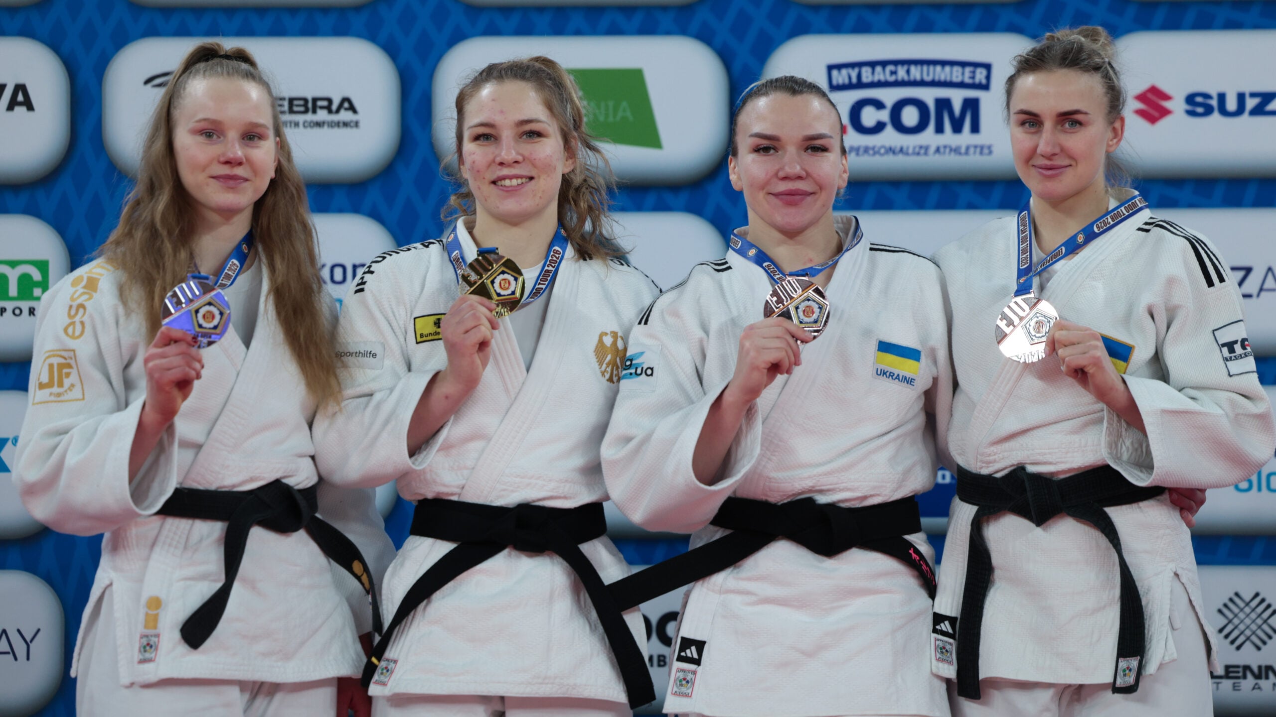 Podium -70kg category